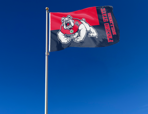 Fresno State University Bulldogs Flag