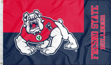 Load image into Gallery viewer, Fresno State University Bulldogs Flag
