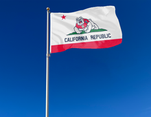 Load image into Gallery viewer, 3x5 Fresno State Flag With California Republic Logo
