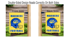Load image into Gallery viewer, Maine Maritime Academy - Football Garden Flag
