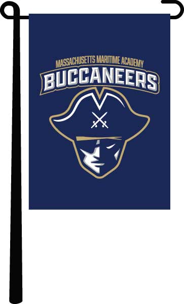 Massachusetts Maritime Academy - Buccaneers Garden Flag