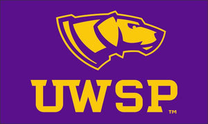 University of Wisconsin-Stevens Point - UWSP Pointers 3x5 Flag