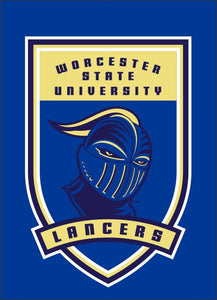 Worcester State University - Lancers Shield House Flag