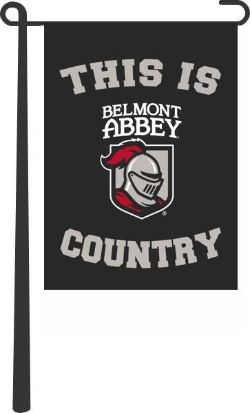Belmont Abbey College - This Is Belmont Abbey College Crusaders Country Garden Flag