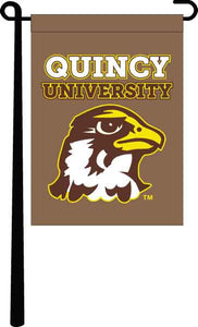 Quincy University - Hawks Garden Flag