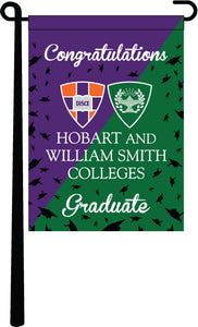 Hobart and William Smith Colleges - Congratulations Hobart and William Smith Colleges Graduates Garden Flag