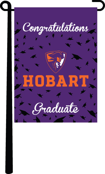 Hobart and William Smith Colleges - Hobart Graduate Garden Flag