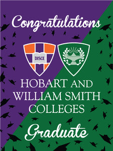 Hobart and William Smith Colleges - Congratulations Hobart and William Smith Colleges Graduates House Flag