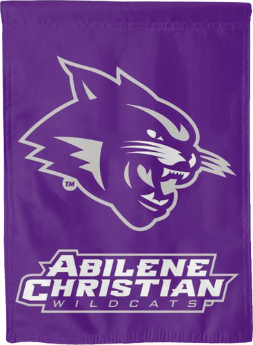 Purple 30x40 inch long Abilene Christian University Wildcats Purple House Flag 