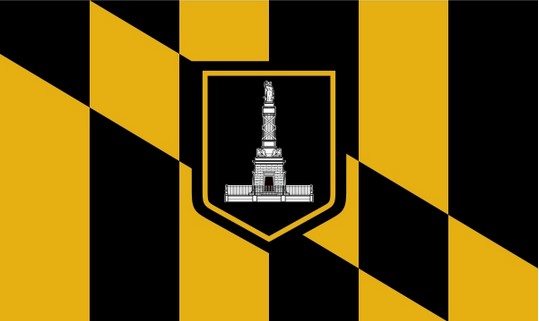 City of Baltimore 3x5 Flag