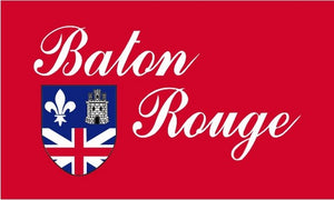 Baton Rouge 3x5 Flag