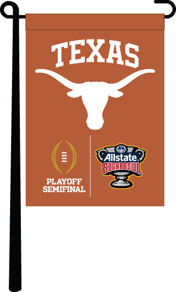 University of Texas - Longhorns Sugar Bowl Playoff Semifinal Garden Flag