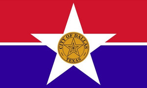 City of Dallas 3x5 Flag