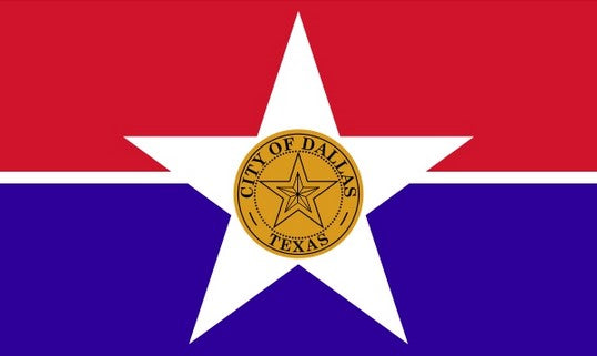 City of Dallas 3x5 Flag