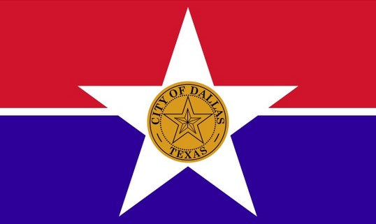 City of Dallas 3x5 Flag