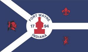City of Fort Wayne 3x5 Flag