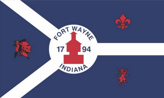 City of Fort Wayne 3x5 Flag