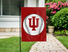 Load image into Gallery viewer, indiana baseball garden flag for yard decor
