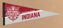 Load image into Gallery viewer, Indiana CFP National Champions 2025 Pennant for man cave decor
