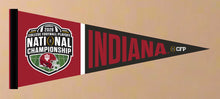 Load image into Gallery viewer, indiana football CFP championship 2026 Pennant for man cave decor
