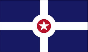 City of Indianapolis 3x5 Flag