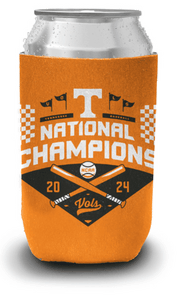 Tennessee Baseball CWS 2024 National Champions Can Cooler