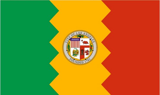 City of Los Angeles 3x5 Flag