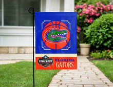 Load image into Gallery viewer, march madness final four 2025 florida basketball garden flag for yard decor
