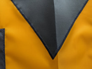 Hand Sewn Blue Michigan Wolverines Logo