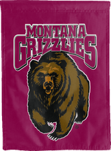 Load image into Gallery viewer, Montana Grizzlies 30x40 house flag for yard or man cave decor
