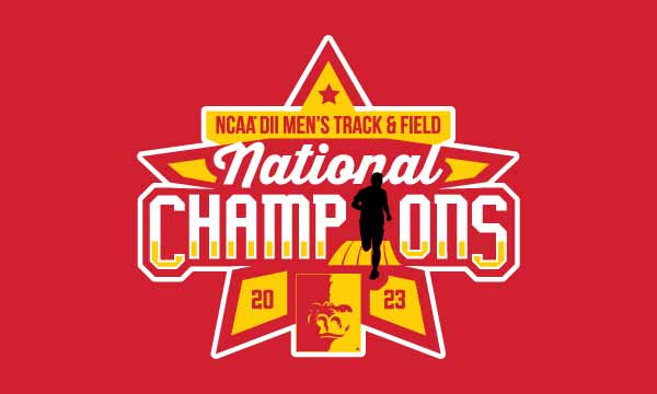 Pittsburg State University - DII Men's Track and Field National Champions 3x5 Flag