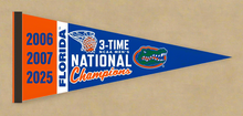 Load image into Gallery viewer, Florida Basketball March Madness 2025 Pennant Collection
