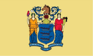 State of New Jersey 3x5 Flag