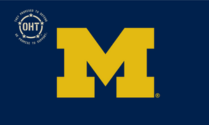 Operation Hat Trick - Michigan Wolverines 3x5 Flag