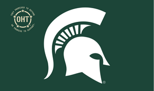Operation Hat Trick - Michigan State Spartans 3x5 Flag