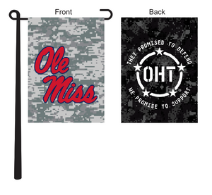 Operation Hat Trick - Ole Miss Rebels Garden Flag