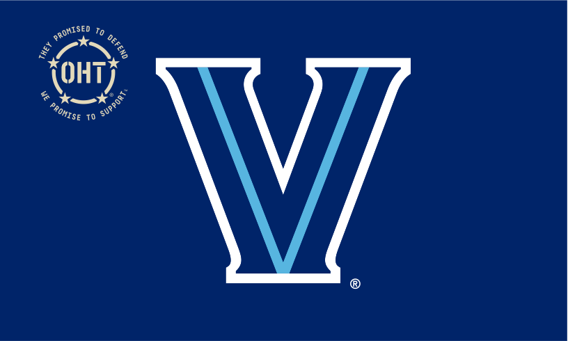 Operation Hat Trick - Villanova Wildcats 3x5 Flag