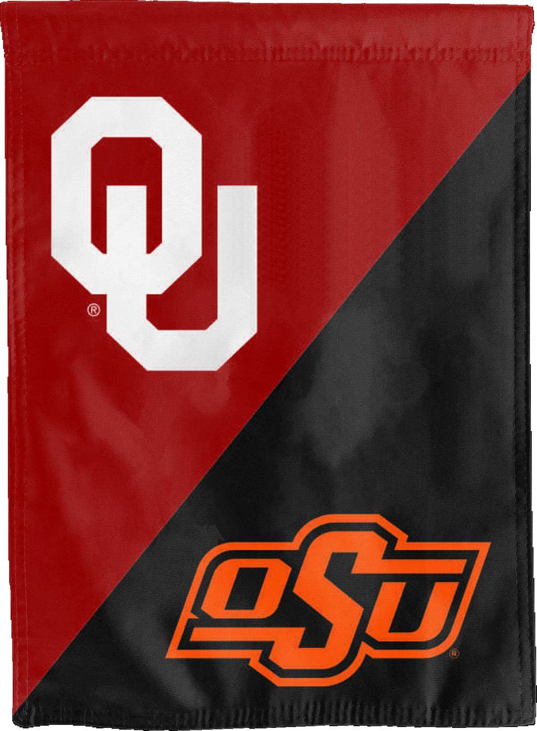 30x40 Oklahoma OSU Rivalry House Divided Flag for college dorm decor