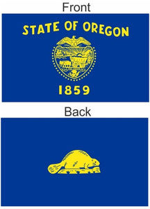 State of Oregon 3x5 Flag