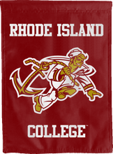 Load image into Gallery viewer, rhode island college double sided house flag for man cave decor
