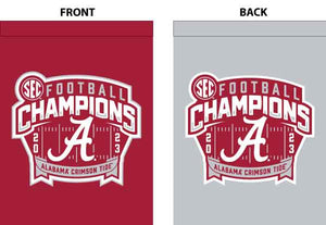 University of Alabama 2023 SEC Football Champions House Flag