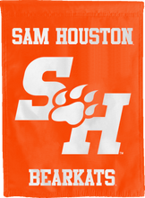 Load image into Gallery viewer, sam houston state university house flag for man cave decor
