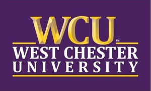 West Chester University - WCU Purple 3x5 Flag