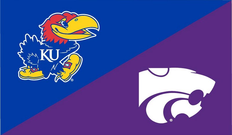 University of Kansas - Kansas State University 3x5 House Divided Flag