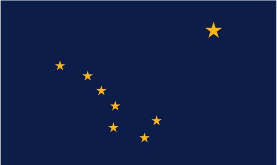 State of Alaska 3x5 Flag