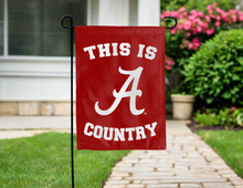Load image into Gallery viewer, this is alabama country double sided garden flag for yard decor
