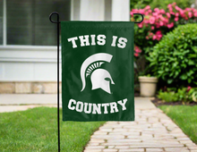 Load image into Gallery viewer, This is Michigan State Spartans country garden flag for yard decor
