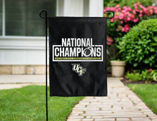 Load image into Gallery viewer, ucf 2017 national champions double sided garden flag for yard decor
