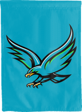 Load image into Gallery viewer, University of Houston Clear Lake Hawks double sided house flag
