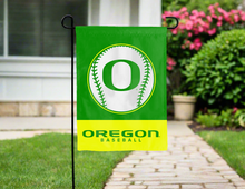 Load image into Gallery viewer, University of Oregon Baseball Garden Flag for yard decor
